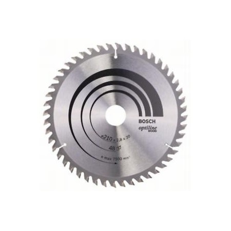 BOSCH TARCZA PILARSKA OP WO H 210x30-48