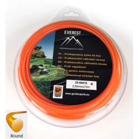 ŻYŁKA TNĄCA OKRĄGŁA 2,65mm  72M EVEREST