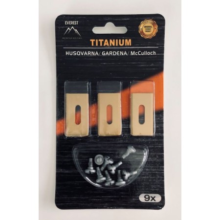 NÓŻ AUTOMOWER HUSQVARNA GARDENA 35mm TYTAN NEW KPL. 9 szt. EVEREST