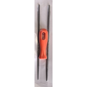 ZESTAW 2 PILNIKI 4,0mm Z UCHWYTEM