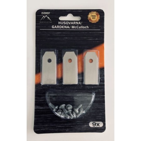 NÓŻ AUTOMOWER HUSQVARNA GARDENA 43mm KPL. 9 szt. EVEREST