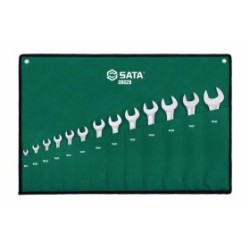 SATA KLUCZE PŁASKO-PŁASKIE 13szt. SASZETKA