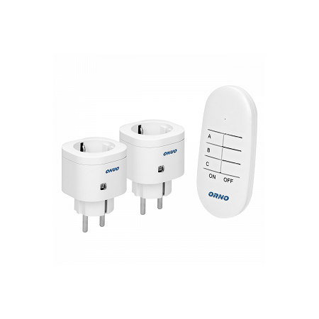 ORNO ZESTAW 2x GNIAZDA + PILOT