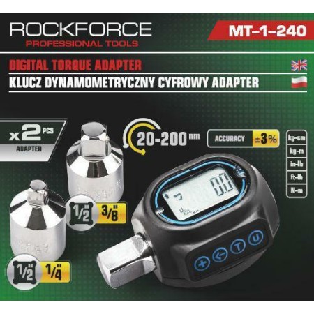 ROCKFORCE ADAPTER DYNAMOMETRYCZNY ELEKTRONICZNY 20-200Nm