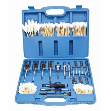 SATRA ZESTAW DO CZYSZCZENIA GNIAZD WTRYSKIWACZY 429el.