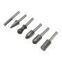 AWTOOLS FREZY TRZPIENIOWE DO METALU FI 6mm kpl.6szt.