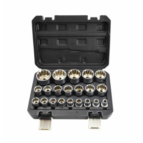 AWTOOLS ZESTAW NASADEK SPLINE 21el. 12-KĄT. BLACK LINE