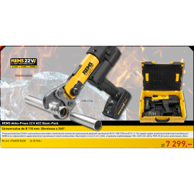 REMS PRASA AKKU-PRESS 22V ACC  BASIC-PACK (578011R220+090446R)