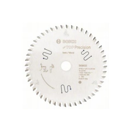 Tarcza do zagłębiarki do drewna 165x20mm precyzyjne i czyste cięcie