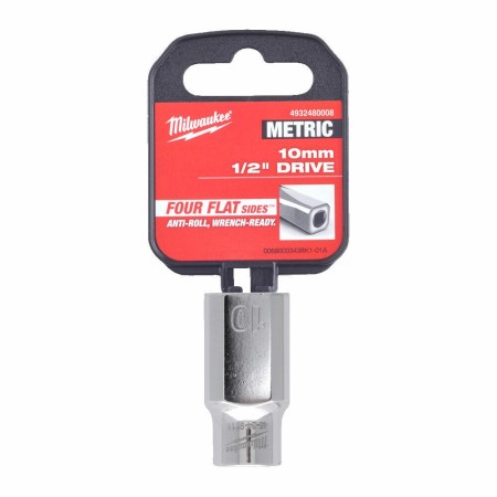 MILWAUKEE NASADKA 1/2" KRÓTKA 10mm