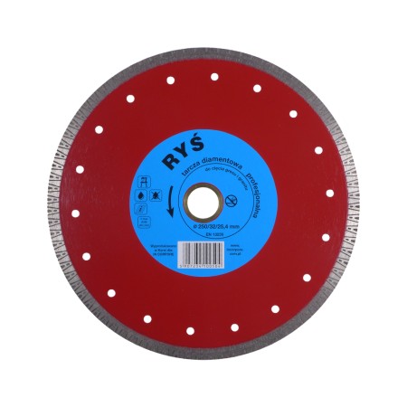 Tarcza diamentowa RYŚ 250 mm In Corpore