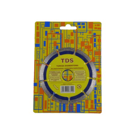 Tarcza diamentowa TDS In Corpore do materiałów budowlanych