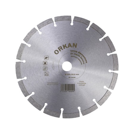 Tarcza diamentowa ORKAN In Corpore do betonu i kostki