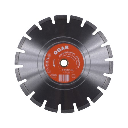 Tarcza diamentowa OGAR In Corpore do asfaltu i betonu