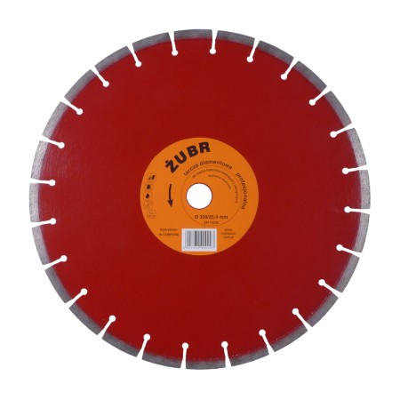 Tarcza diamentowa ŻUBR In Corpore do betonu zbrojonego