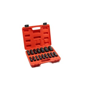 GROSLEY ZESTAW 16szt. NASADEK UDAROWYCH DŁUGICH 1/2"