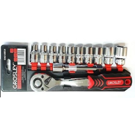 GROSLEY ZESTAW KLUCZY 3/8" 12cz.