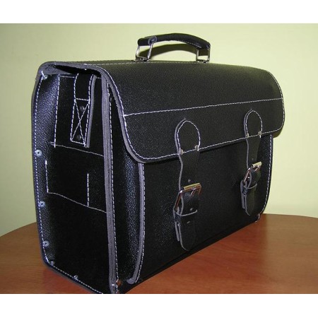 TORBA MONTERSKA SKÓRZANA 2 - KLAMRY, 370 x 170 x 280 mm