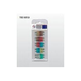 BEZPIECZNIKI PŁYTKOWE 10cz./UNI