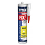 TYTAN KLEJ MONTAŻOWY BEZBARWNY FIX2 CLEAR 290ml PROFESSIONAL