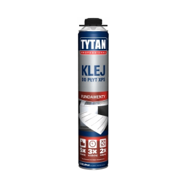TYTAN KLEJ DO PŁYT XPS PISTOLETOWY 750ml