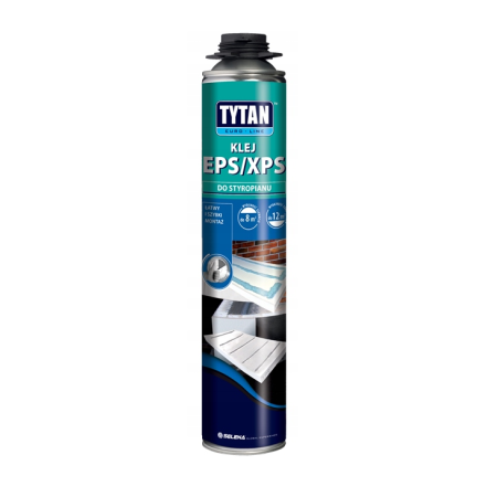 TYTAN KLEJ DO STYROPIANU PISTOLETOWY 750ml EURO LINE