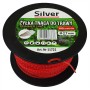 ŻYŁKA TNĄCA 2,7x100m  SKRĘCONA/KARBOWANA  /SILVER