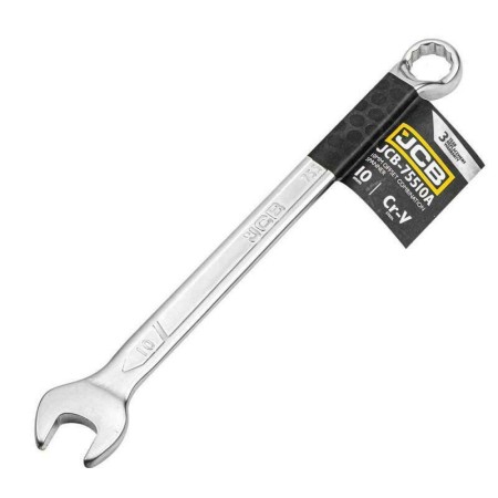 JCB KLUCZ PŁASKO-OCZKOWY ODGIĘTY O 75 STOPNI 10mm