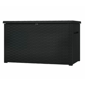 KETER SKRZYNIA OGRODOWA JAVA BOX RATTAN 870 L / GRAFITOWA
