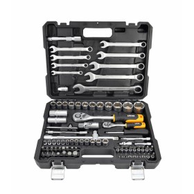 JCB ZESTAW KLUCZY  82el. 1/2" 1/4"