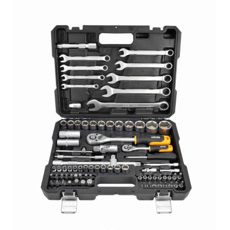 JCB ZESTAW KLUCZY  82el. 1/2" 1/4"