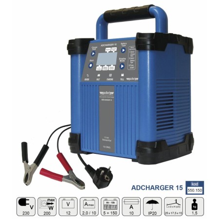 ADLER PROSTOWNIK ELEKTRONICZNY 12V ADCHARGER 15