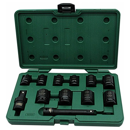 SATA ZESTAW NASADEK UDAROWYCH 1/2" 12cz.