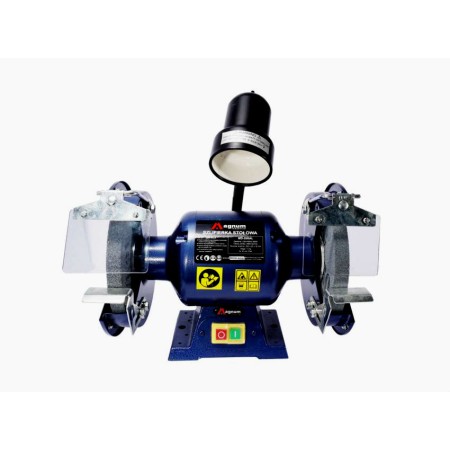 MAGNUM SZLIFIERKA STOŁOWA Z LAMPKĄ 550W 230V 200x20x16