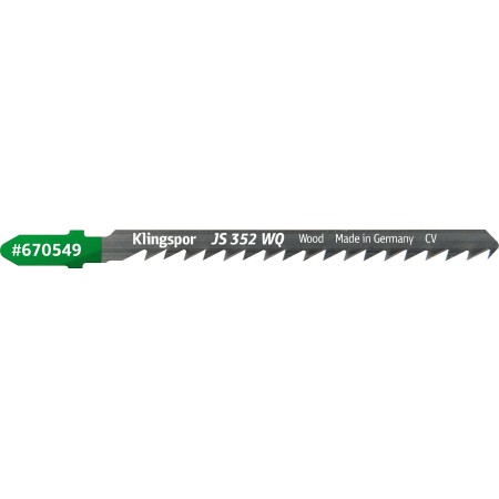 KLINGSPOR BRZESZCZOT DO WYRZYNARKI 100x8x1,25mm JS 352 WQ /5szt.