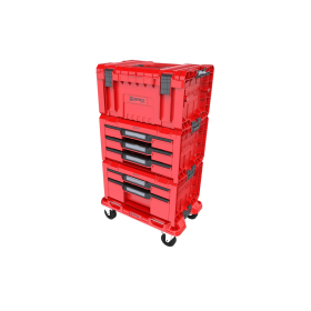 QBRICK SYSTEM PRO DRAWER WORKSHOP SET 4 RED ULTRA HD CUSTOM