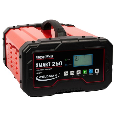 PROSTOWNIK WELDMAN INWENTOROWY SMART 250  12V/24V Z ROZRUCHEM