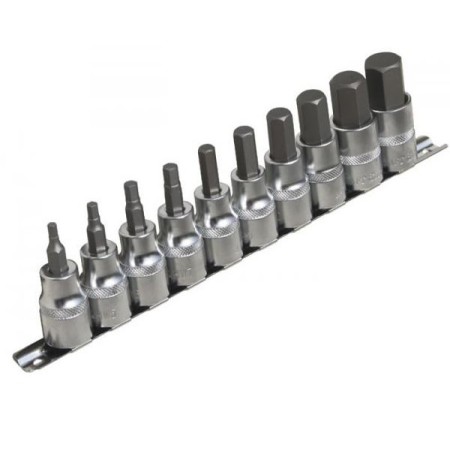 ASTA ZESTAW NASADEK 1/2" HEX 10el.