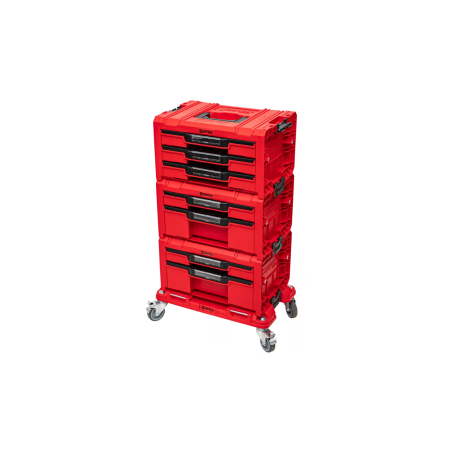 QBRICK SYSTEM PRO DRAWER WORKSHOP SET 3 RED ULTRA HD CUSTOM
