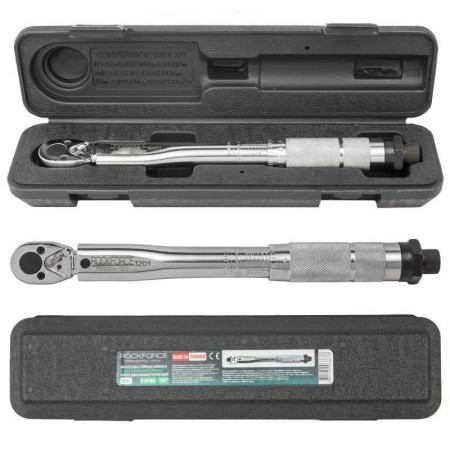 ROCKFORCE KLUCZ DYN.  1/4"  2-24Nm