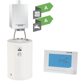 De Dietrich Pakiet kocioł gazowy MCR3 EVO 24T zasobnik cwu 100 l sterownik ISENS