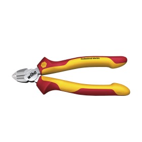 Wiha szczypce do cięcia bocznego z funkcją zdejmowania izolacji 160 mm