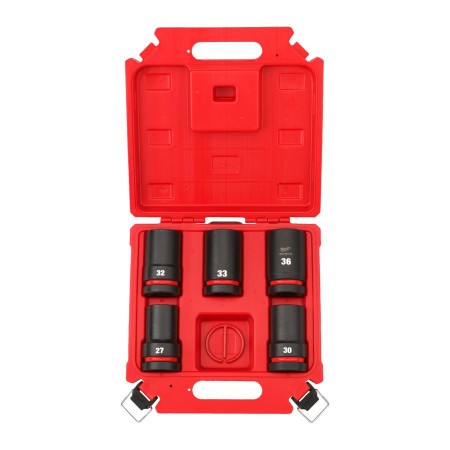 MILWAUKEE ZESTAW NASADEK UDAROWYCH  1" DŁUGIE  5szt.