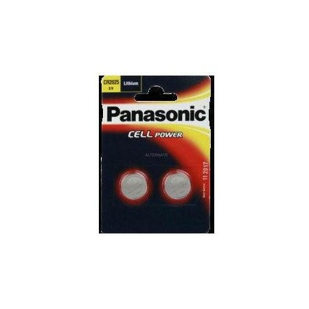 PANASONIC BATERIA  CR 2025EP/2B/2szt.
