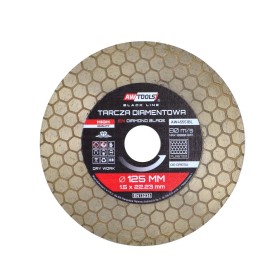 AWTOOLS TARCZA DIAMENTOWA 125x22,2 / PLASTER MIODU 2w1 BLACK LINE
