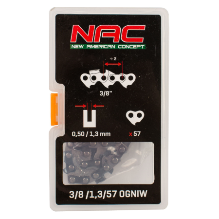 NAC ŁAŃCUCH TNĄCY 16" 57/3/8"/1,3 YD-KW05-38, SPS01-38, GE-CS38