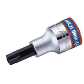 KING TONY NASADKA 1/2" Z KOŃCÓWKĄ TORX Z OTWOREM T40x60mm