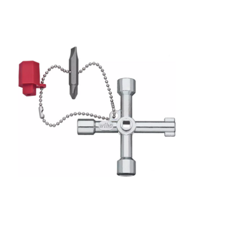 Klucz do szaf sterowniczych Wiha 36114