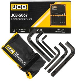 JCB IMBUSY  6szt. 12-24mm  /ETUI