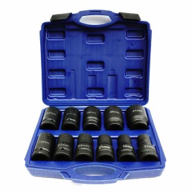 SILVER ZESTAW NASADEK UDAROWYCH 1" 11cz. 17-41mm